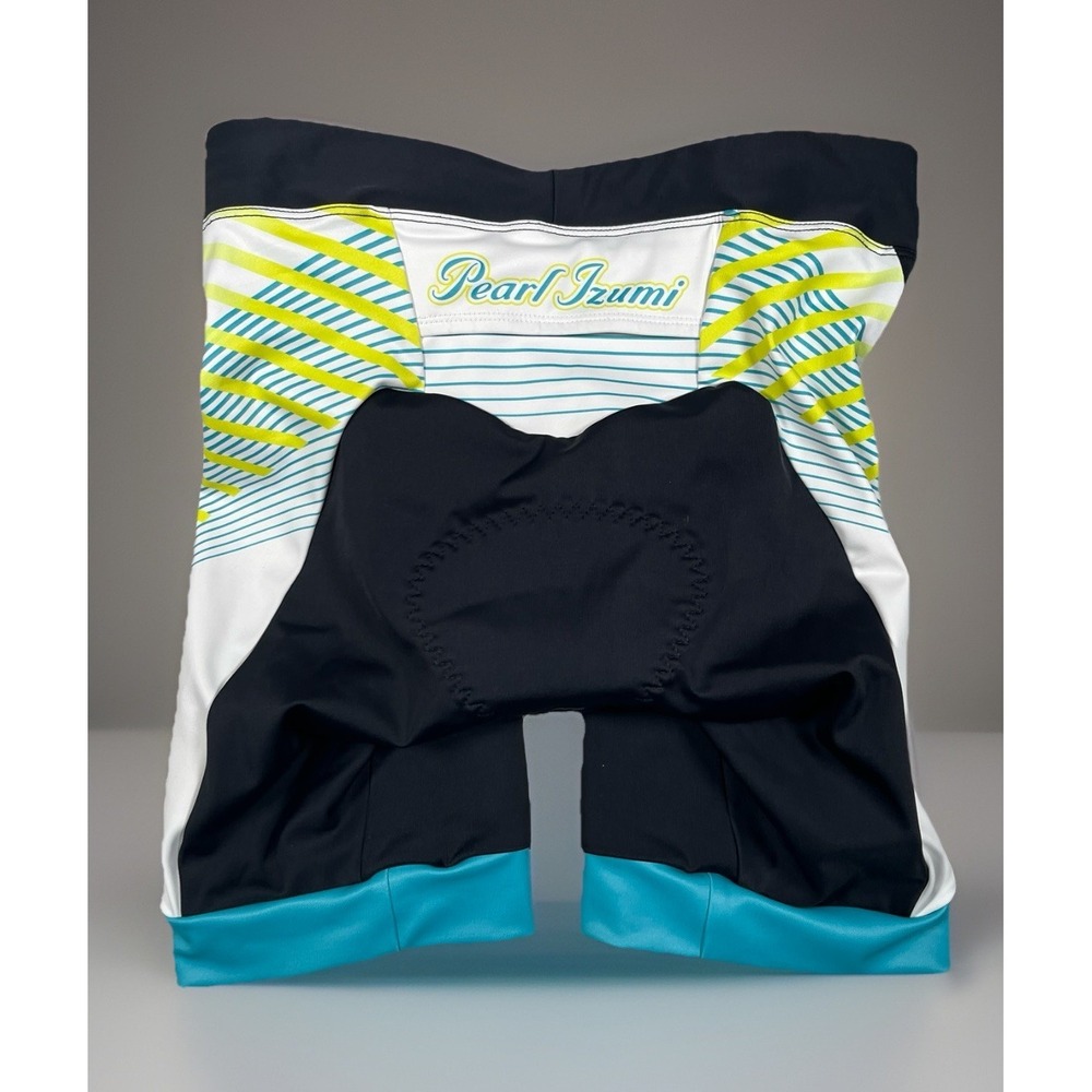 Pearl Izumi Elite Shorts Womens S Padded Cycling Bike Chamois Pocket Drawstring